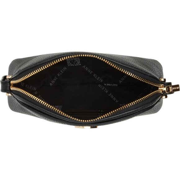 Dome Crossbody Bag Polyester Women's Zipper Adjustable Detachable Card Case - Picture 4 of 7